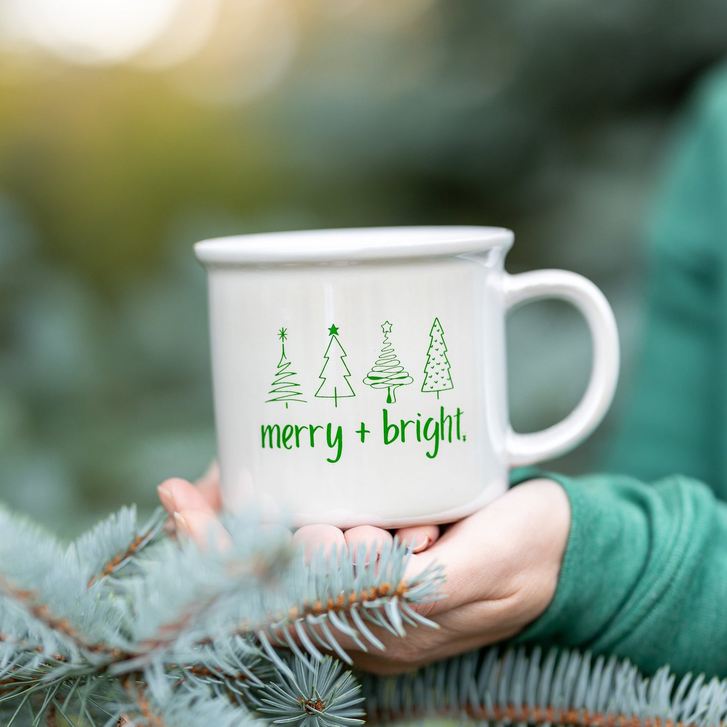 MERRY + BRIGHT | COFFEE MUG