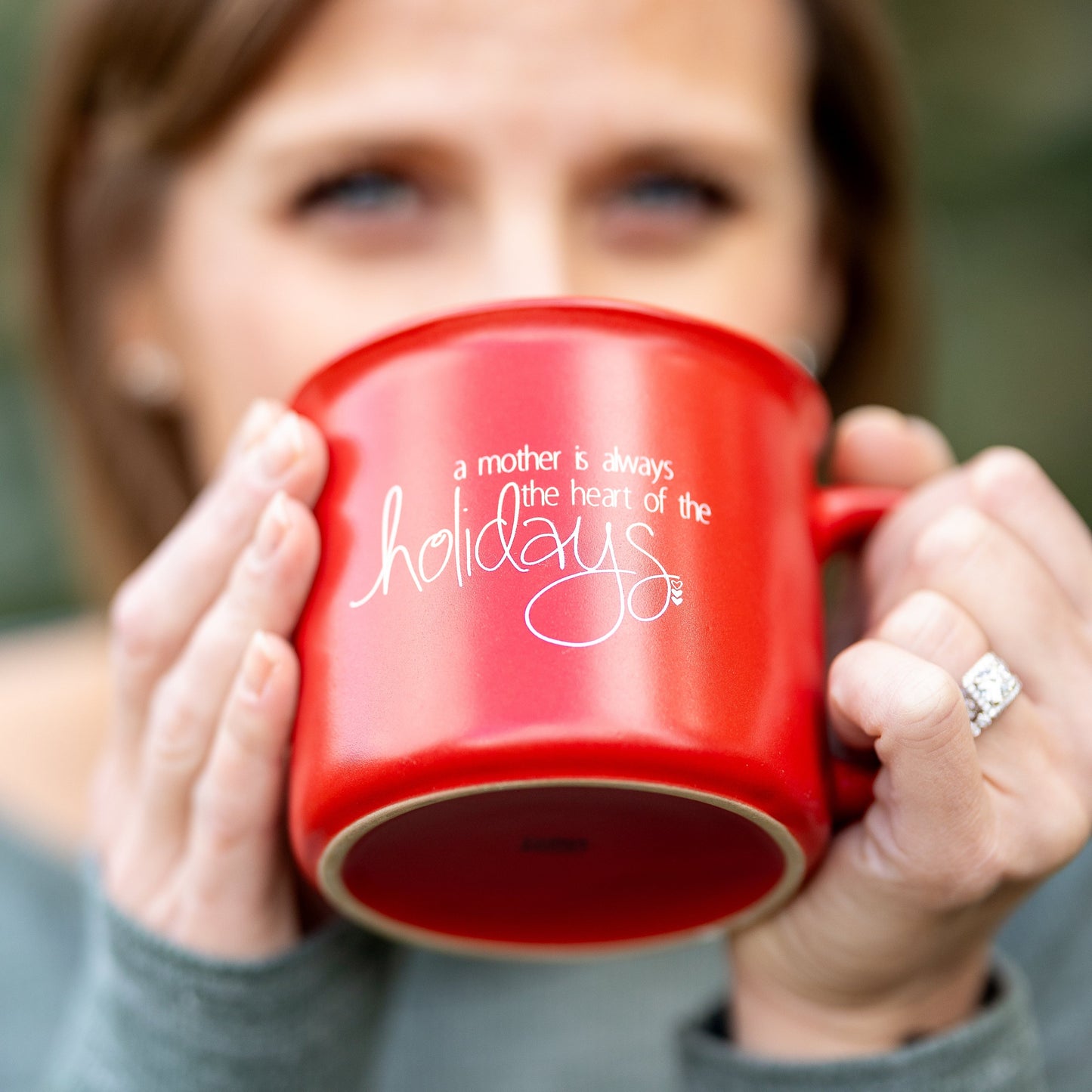 A MOTHER IS ALWAYS THE HEART OF THE HOLIDAYS | CAMPFIRE COFFEE MUG