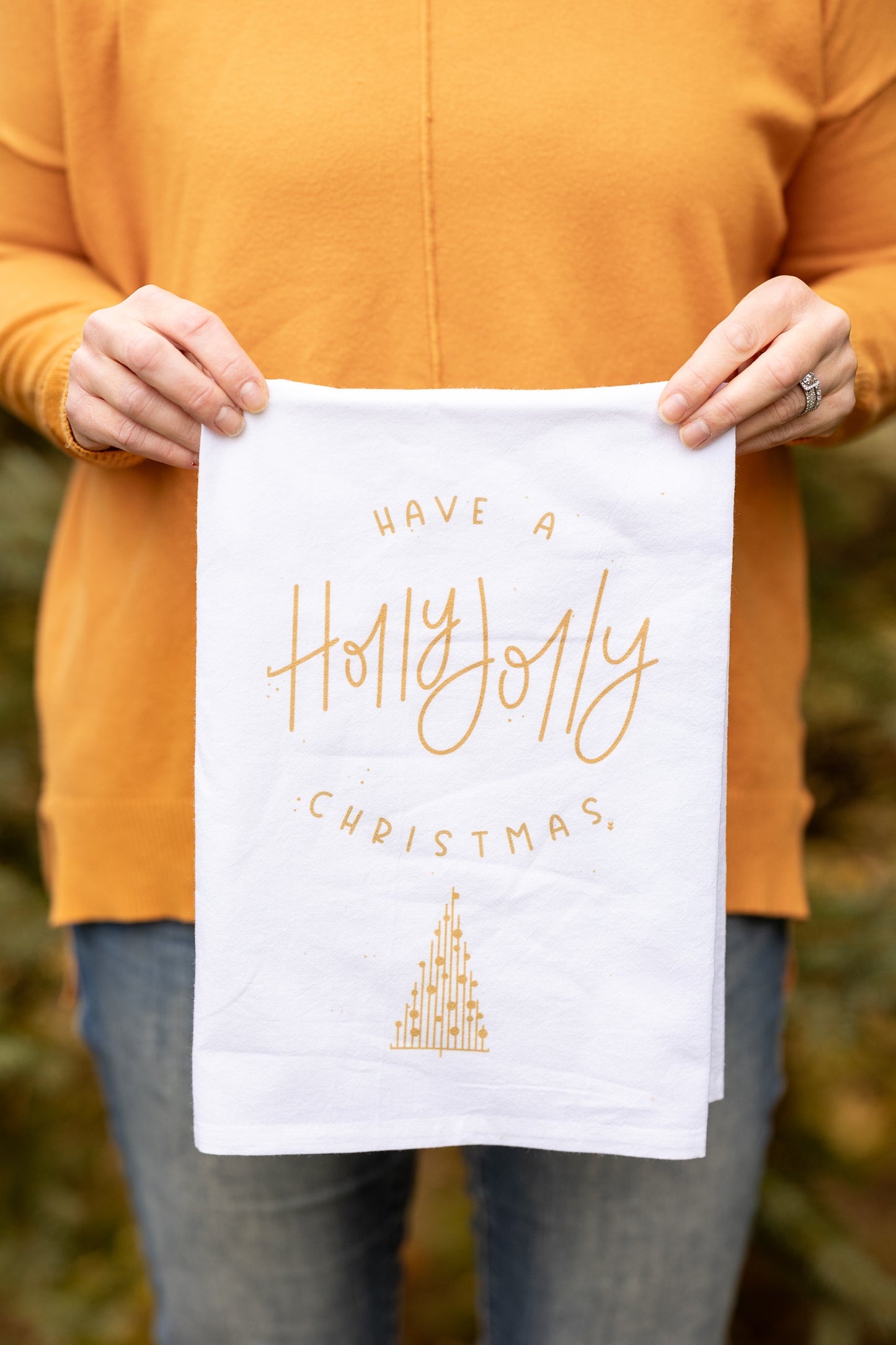 HAVE A HOLLY JOLLY CHRISTMAS | TEA TOWEL