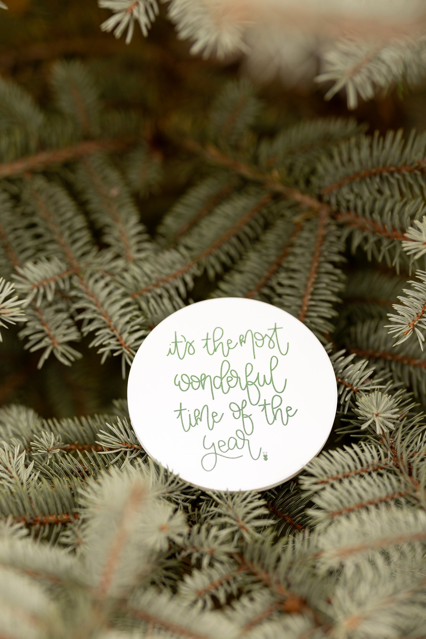 IT'S THE MOST WONDERFUL TIME OF THE YEAR | CHRISTMAS COASTER