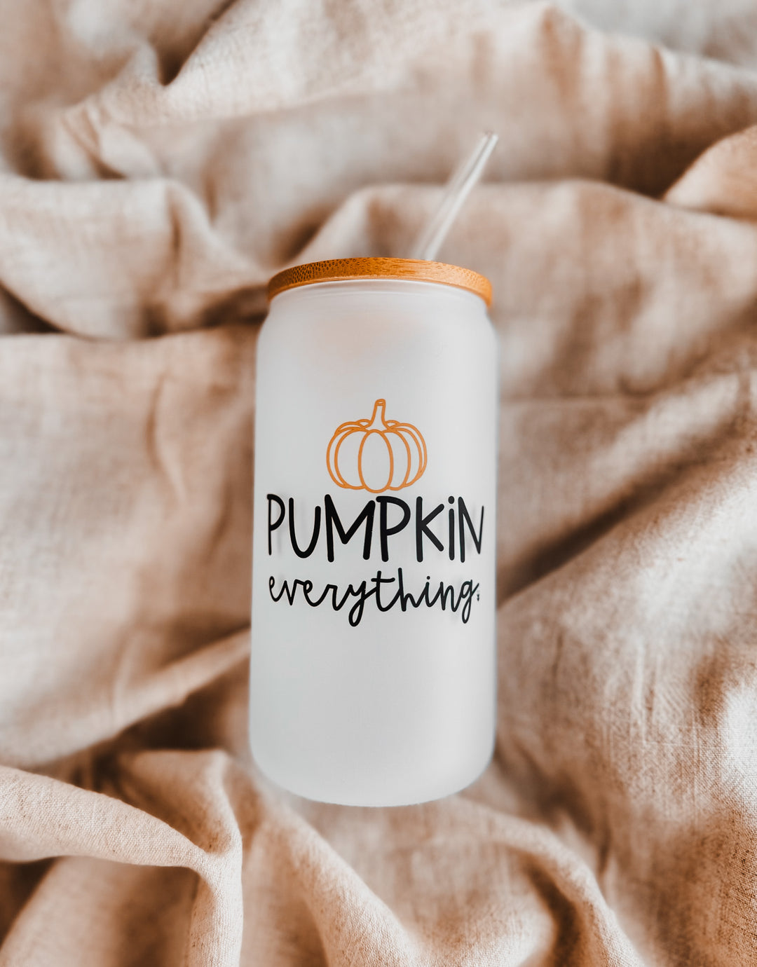 Fall Glassware, Pumpkin Spice