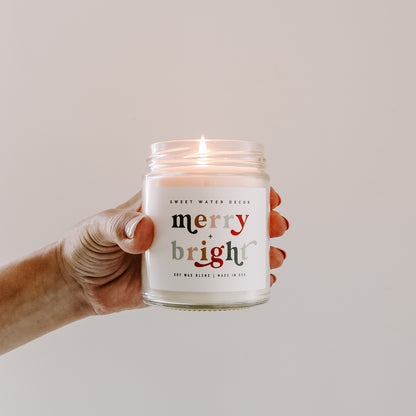MERRY AND BRIGHT CANDLE | 9 OZ