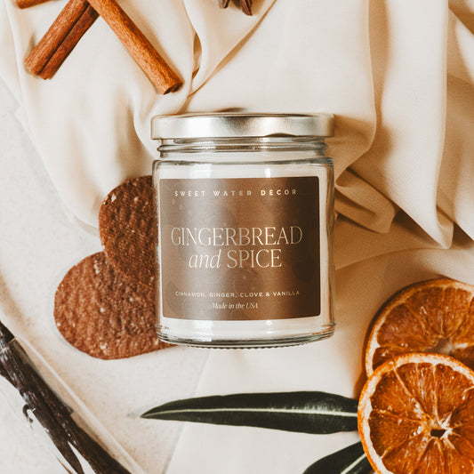 GINGERBREAD AND SPICE CANDLE | 9 OZ