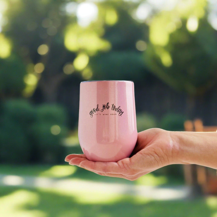 Perfectly Imperfect - Good Job Today | Wine Tumbler