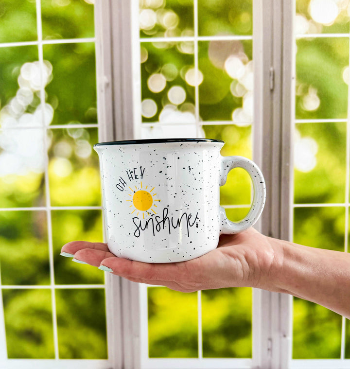 Oh Hey Sunshine | Campfire Coffee Mug