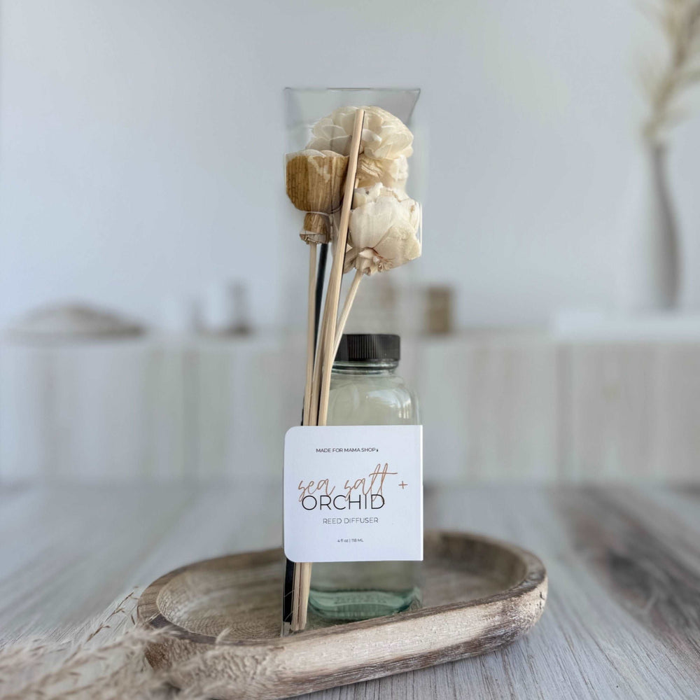 Sea Salt + Orchid | Flower Reed Diffuser