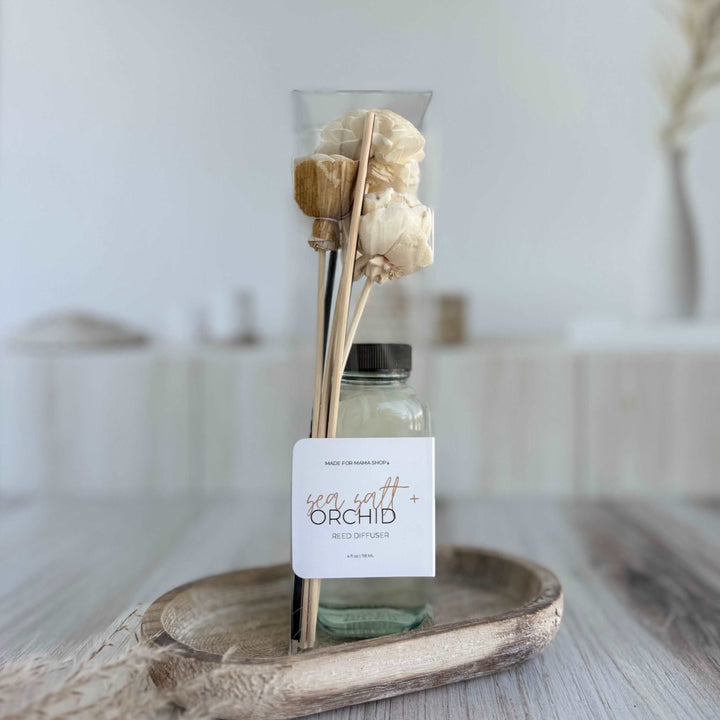 Sea Salt + Orchid | Flower Reed Diffuser