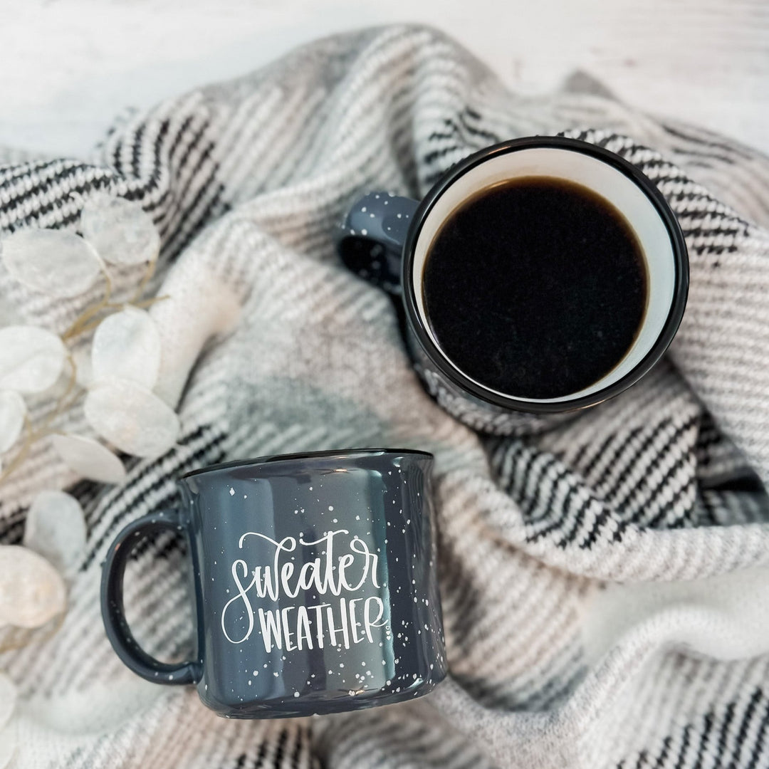 sweater weather ceramic mug