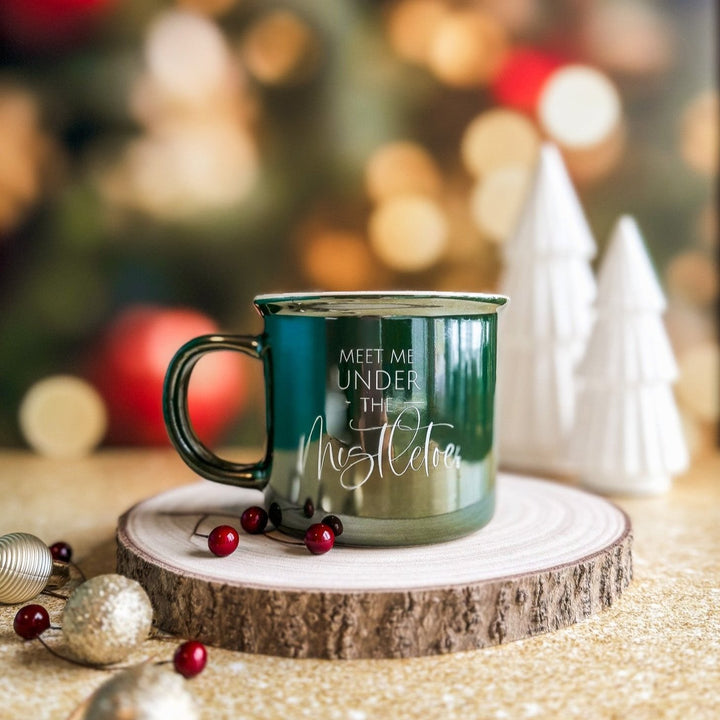 Meet Me Under The Mistletoe | Holiday Coffee Mug