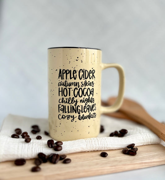 APPLE CIDER AUTUMN SKIES | CAMPFIRE COFFEE MUG