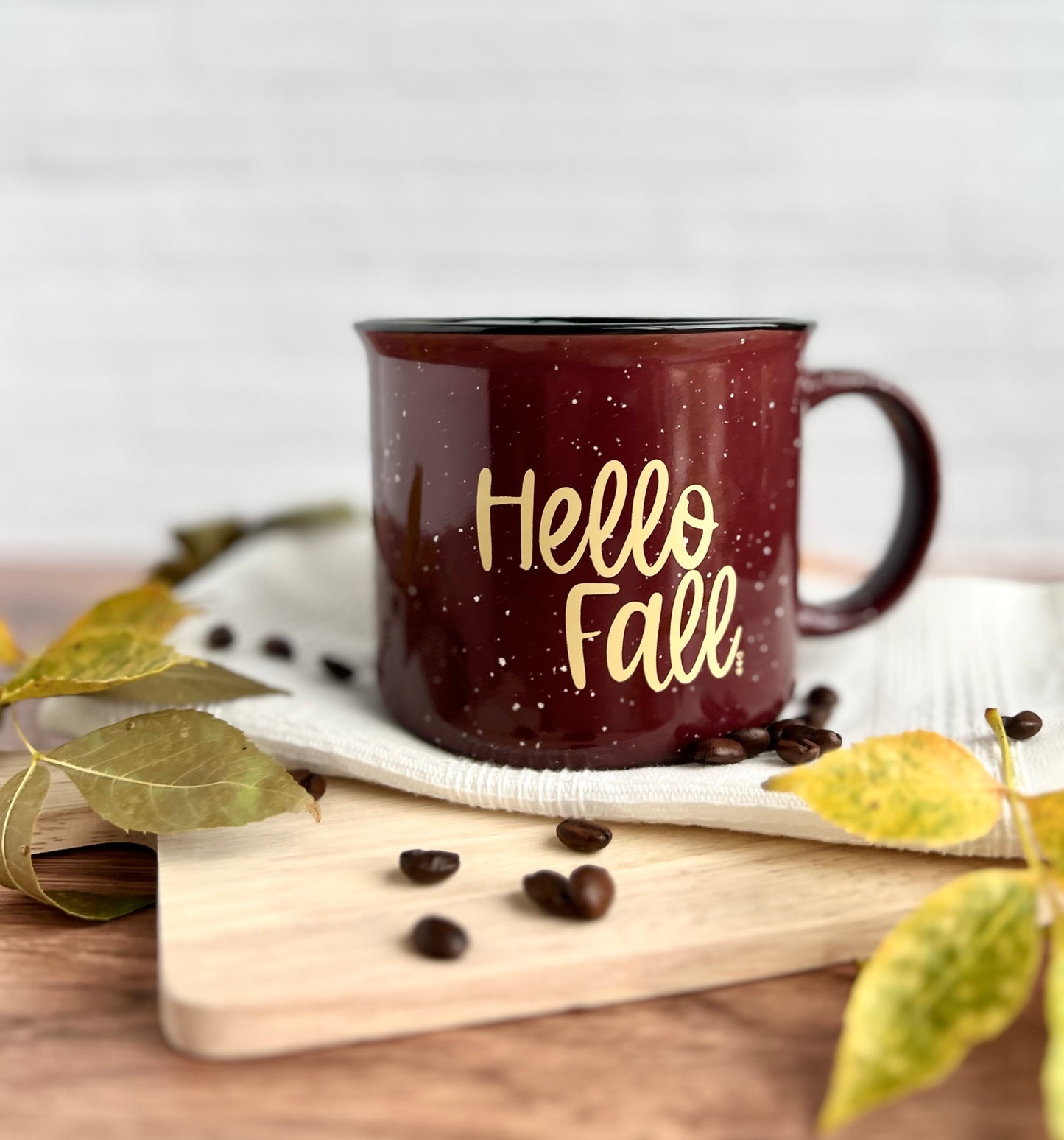 HELLO FALL| CAMPFIRE COFFEE MUG