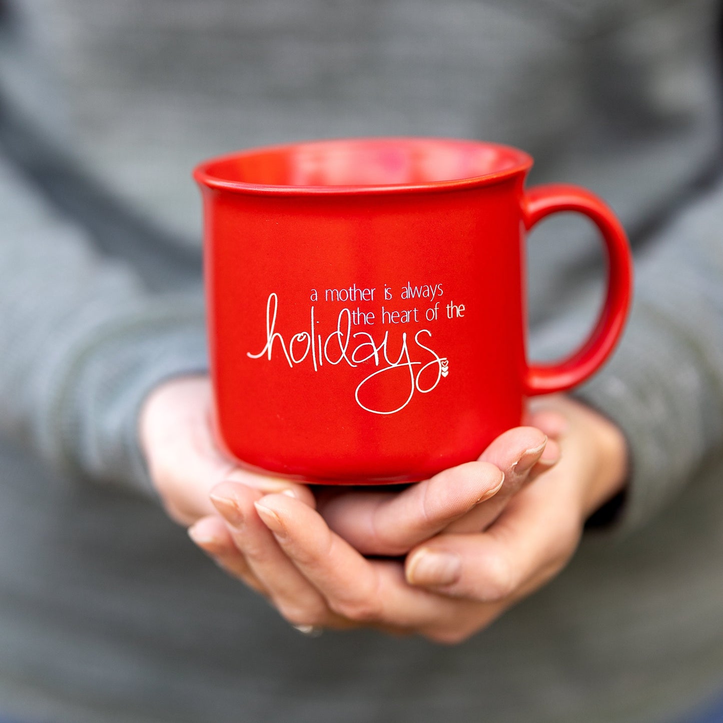 A MOTHER IS ALWAYS THE HEART OF THE HOLIDAYS | CAMPFIRE COFFEE MUG