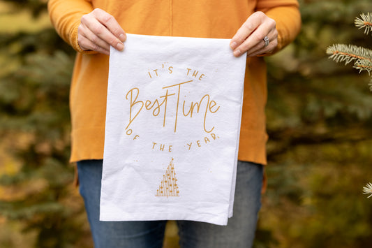 IT'S THE BEST TIME OF THE YEAR | TEA TOWEL