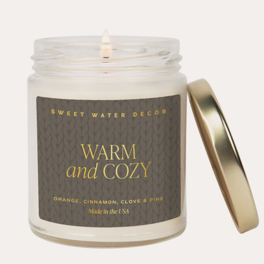 Warm + Cozy Candle | 9 oz