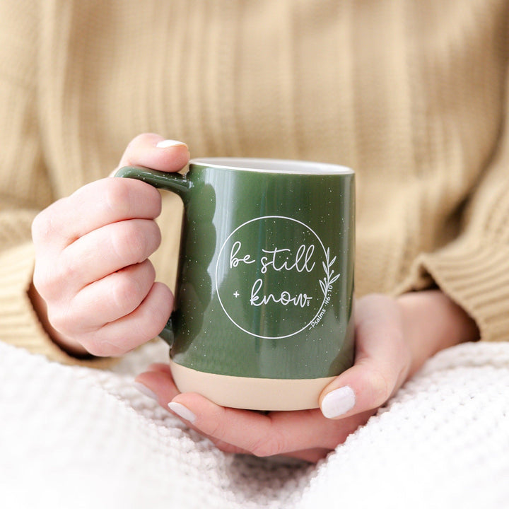 Be Still + Know Coffee Mug - Made for Mama Shop