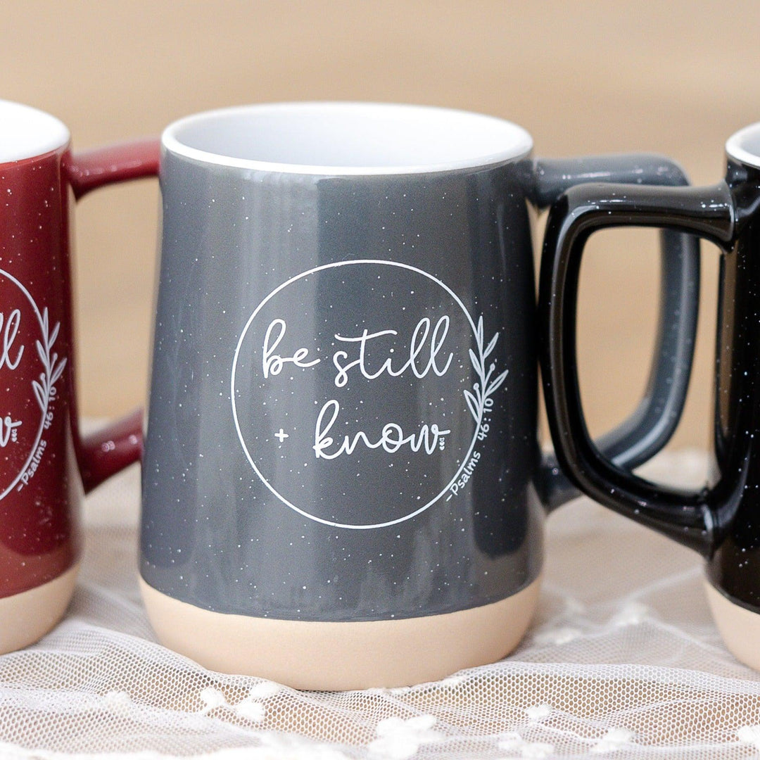 Be Still + Know Coffee Mug - Made for Mama Shop