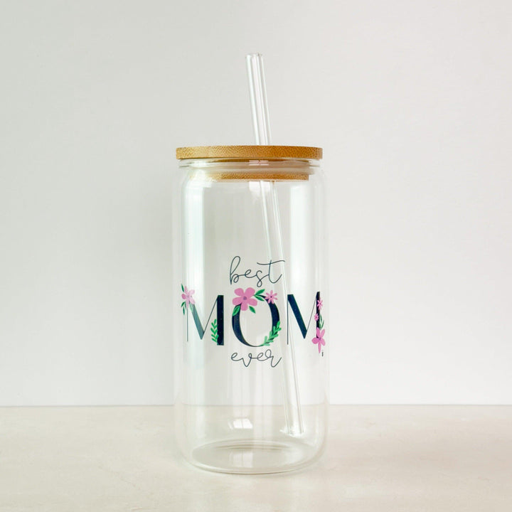 Best Mom Ever Can Glass - Made for Mama Shop