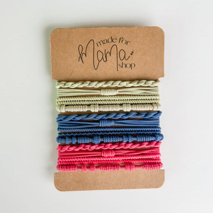 Boho Hair Tie Bracelets - Made for Mama Shop