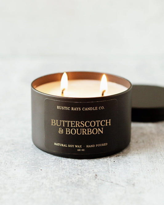 Butterscotch & Bourbon Candle | 12 oz - Made for Mama Shop