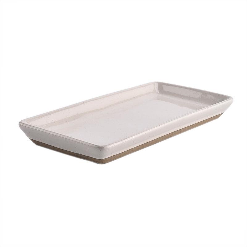 Cream Stoneware Tray - Made for Mama Shop