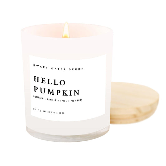 Hello Pumpkin Candle | 11 oz - Made for Mama Shop