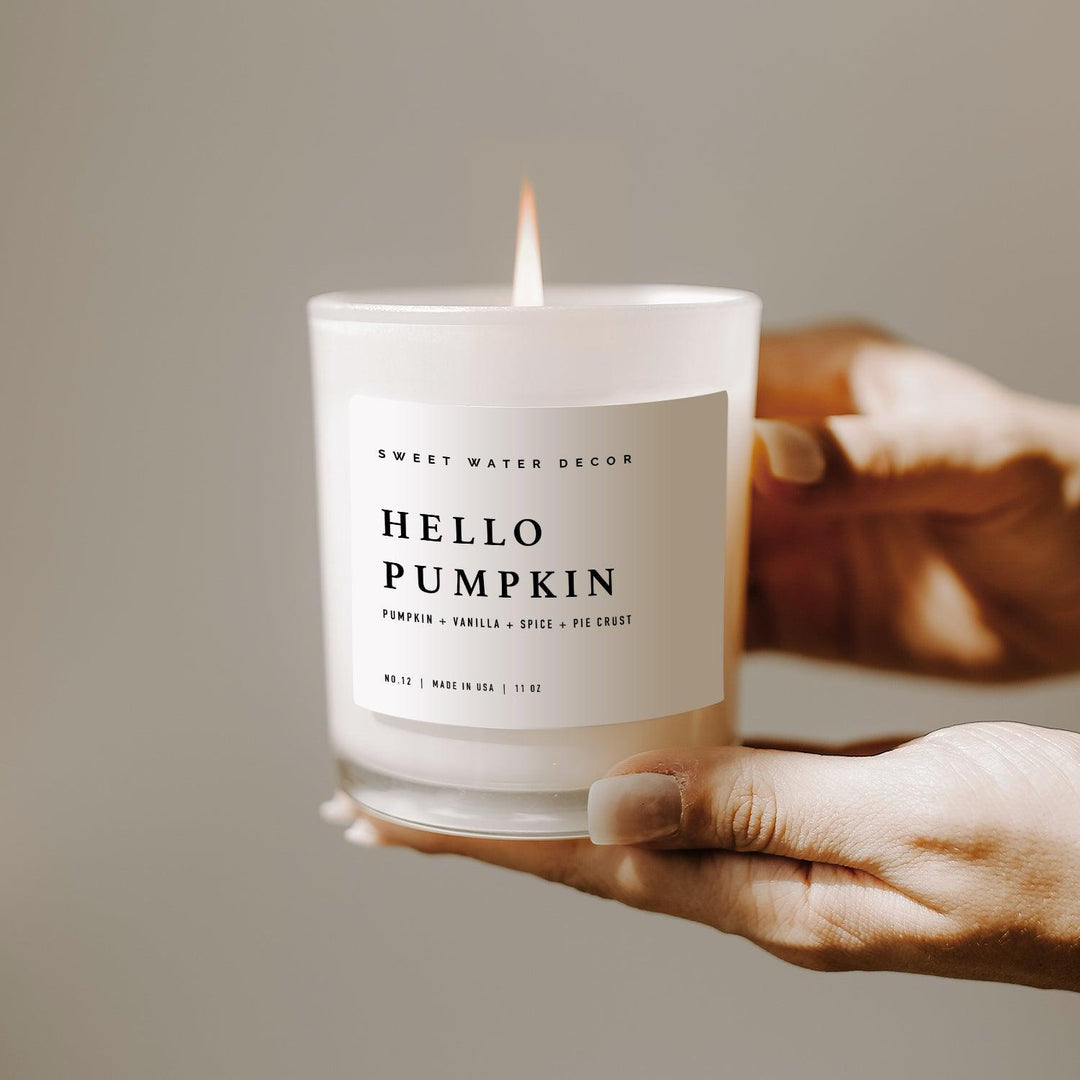 Hello Pumpkin Candle | 11 oz - Made for Mama Shop