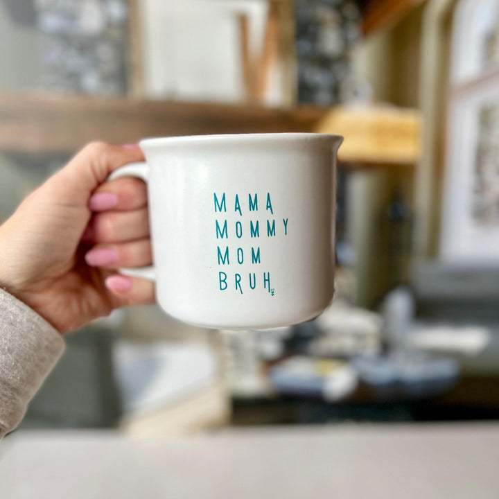 Mama Mommy Mom Bruh | Campfire Coffee Mug - Made for Mama Shop