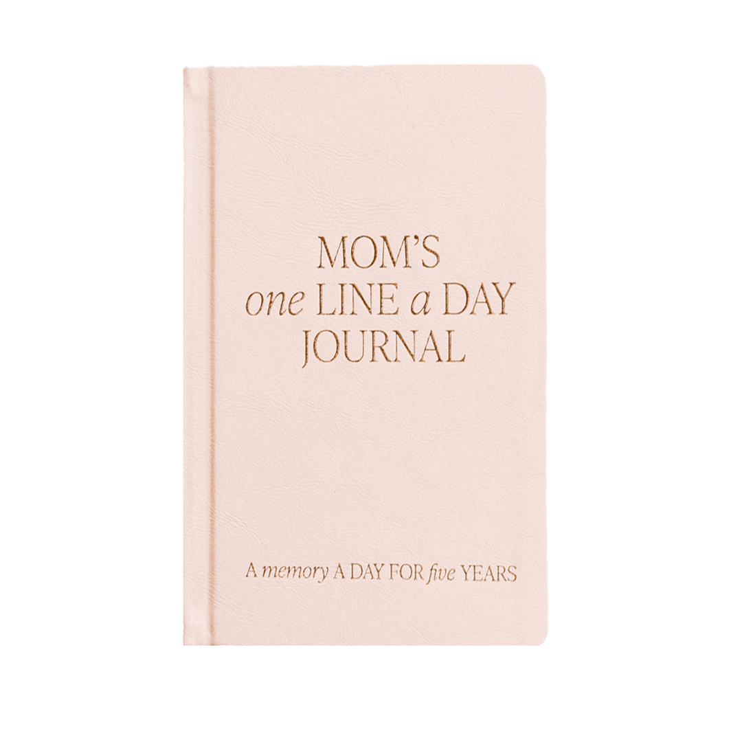 Mom's One Line A Day Leather Journal - Made for Mama Shop