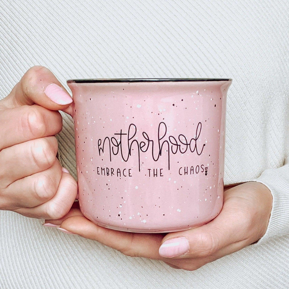 Motherhood Embrace The Chaos | Campfire Coffee Mug - Made for Mama Shop