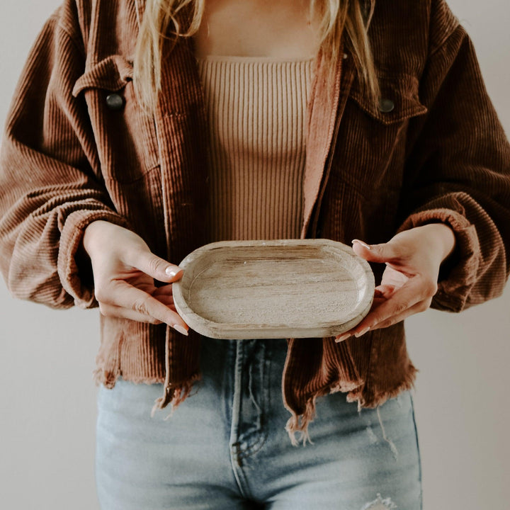 Rustic Wood Tray - Made for Mama Shop