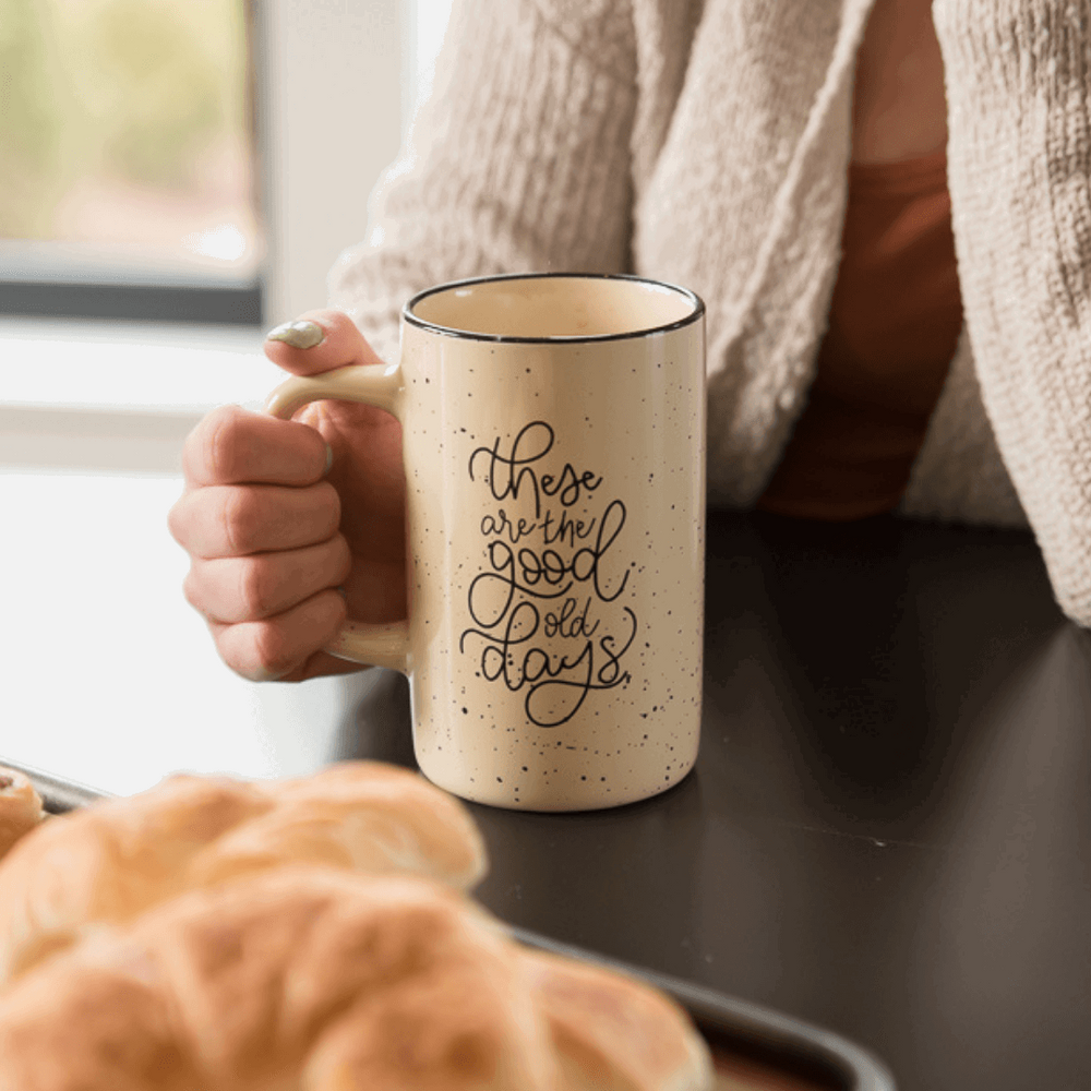 These Are The Good Old Days | Campfire Coffee Mug - Made for Mama Shop