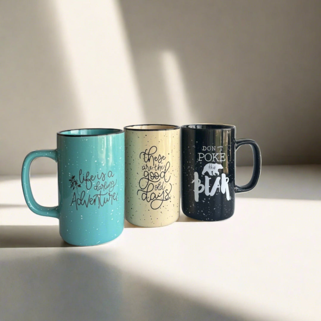 Tall Camper Mug Trio