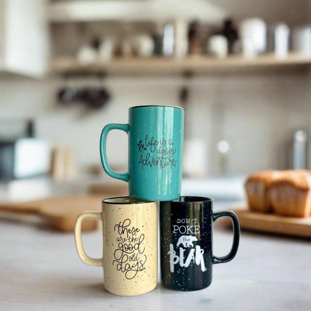 Tall Camper Mug Trio