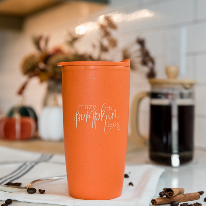 Crazy Pumpkin Lady | Travel Mug