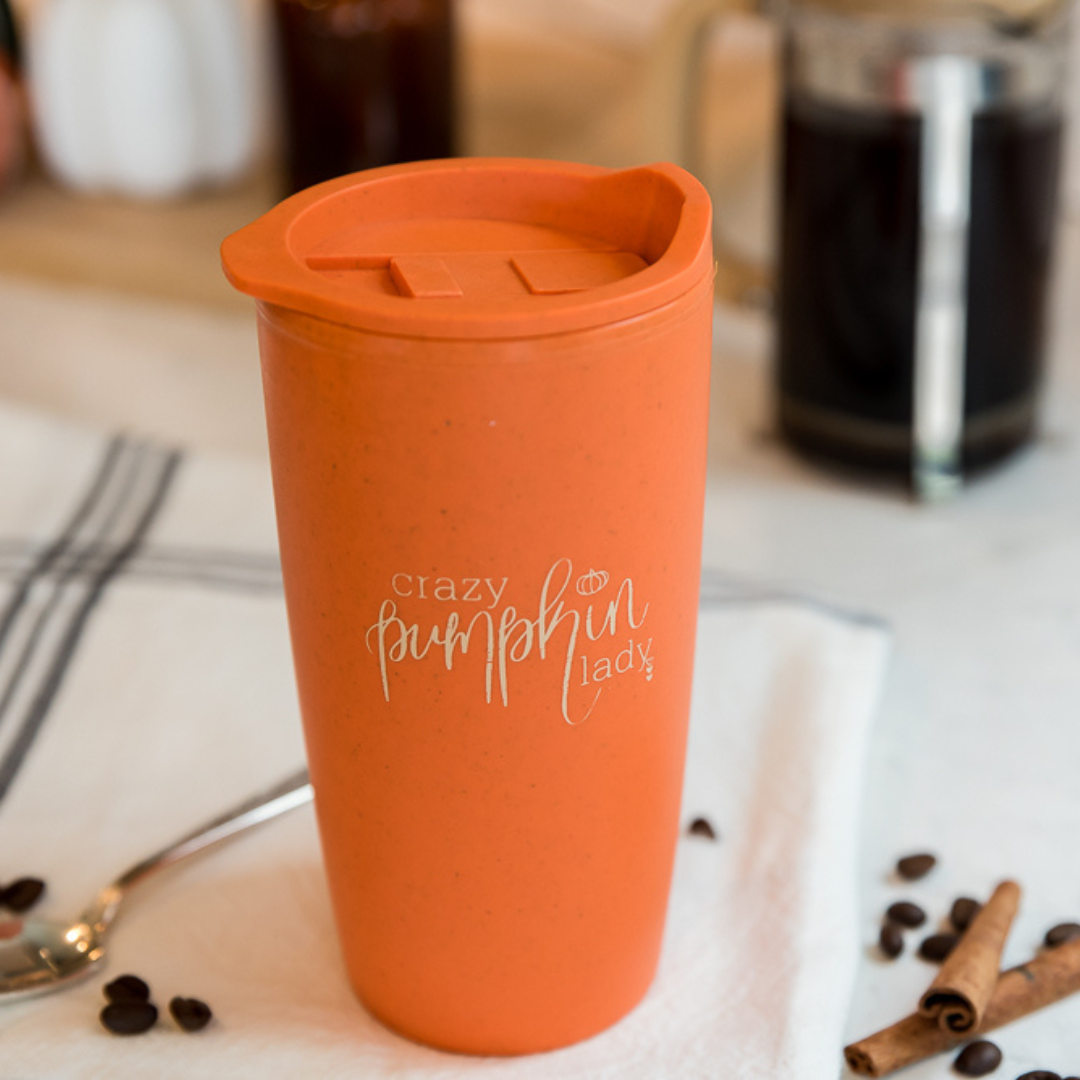 Crazy Pumpkin Lady | Travel Mug