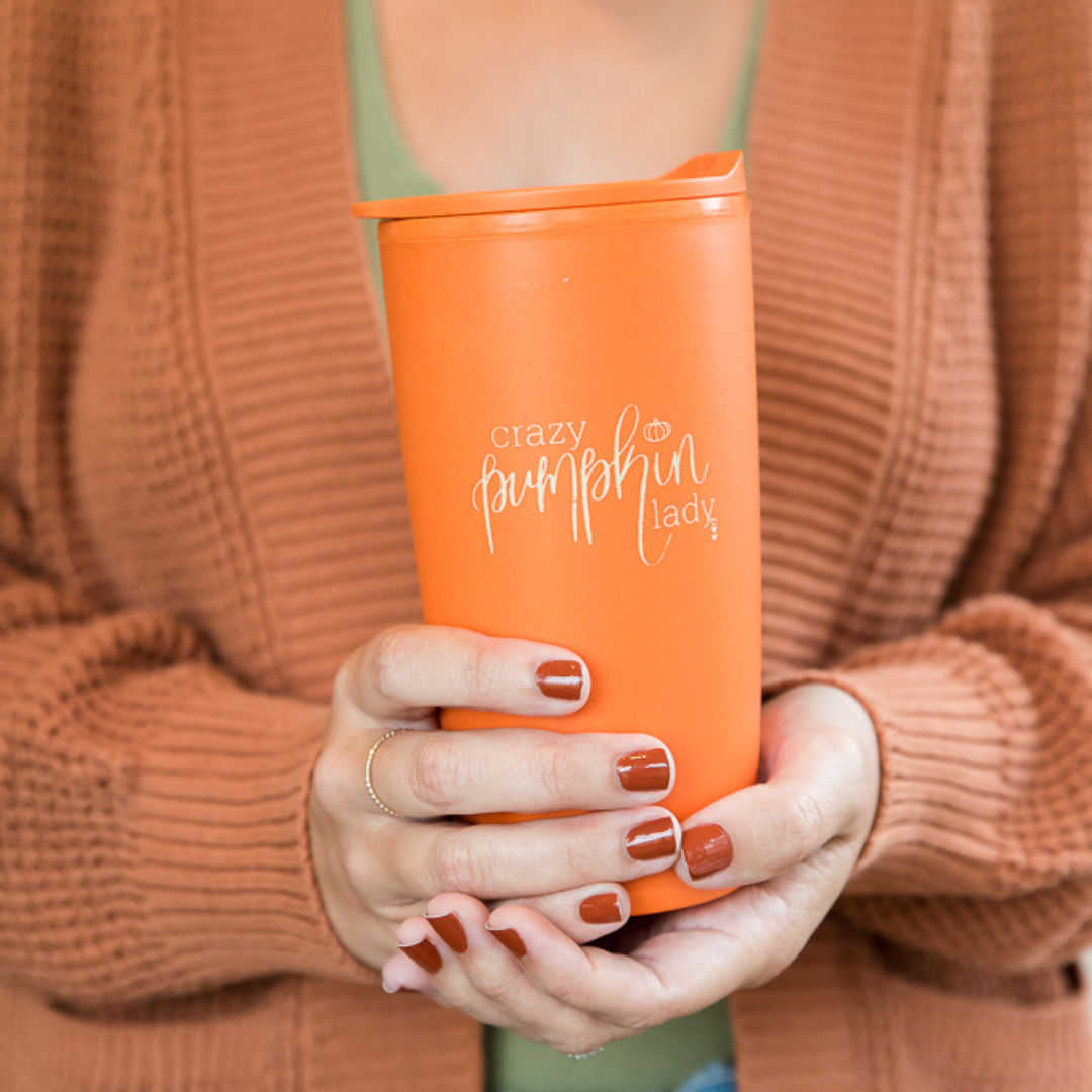 Crazy Pumpkin Lady | Travel Mug