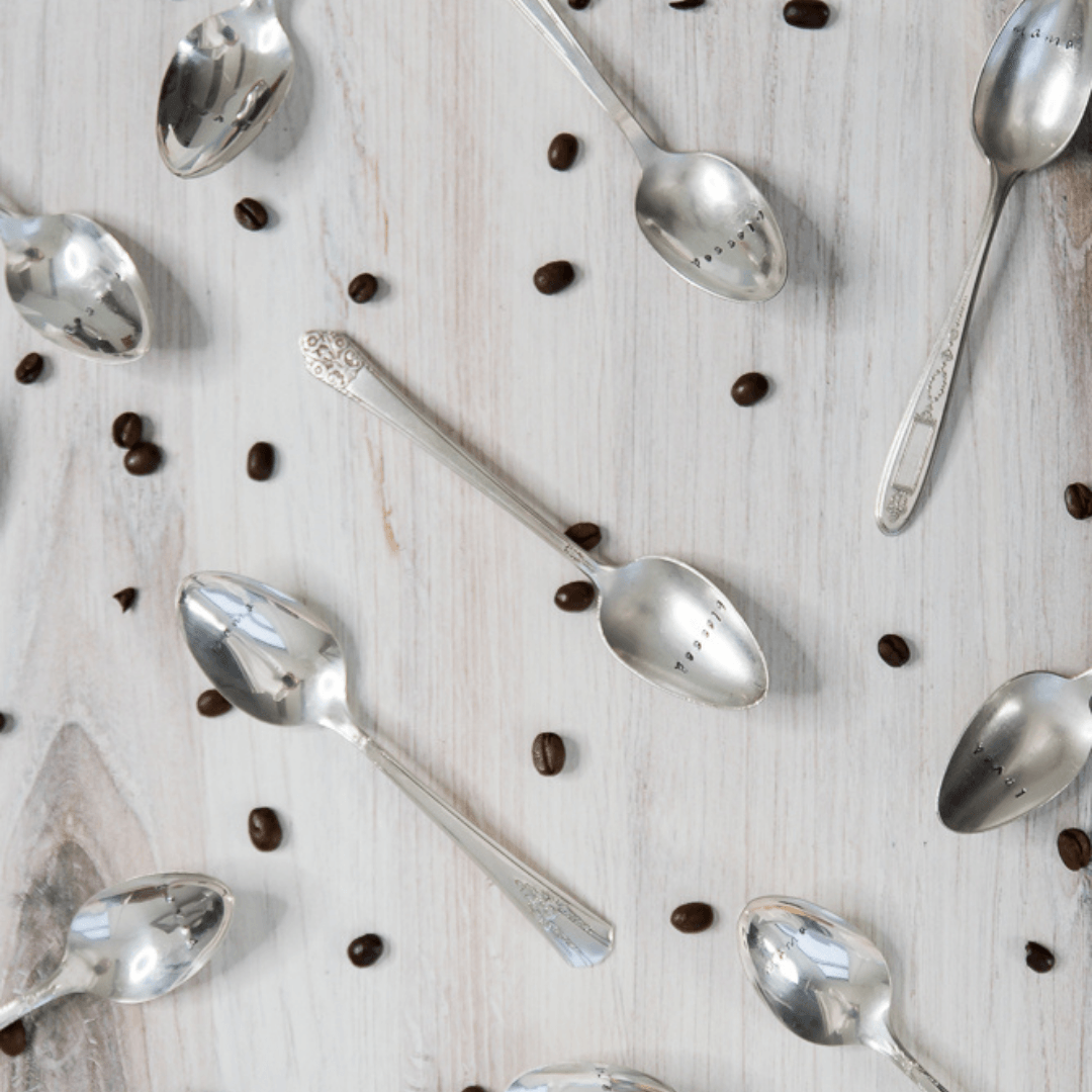Custom | Hand Stamped Vintage Coffee Spoon - Made for Mama Shop
