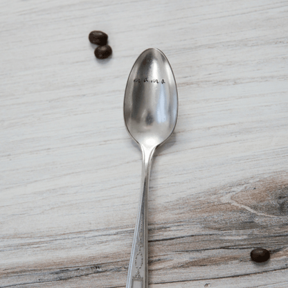 Mama | Hand Stamped Vintage Coffee Spoon - Made for Mama Shop