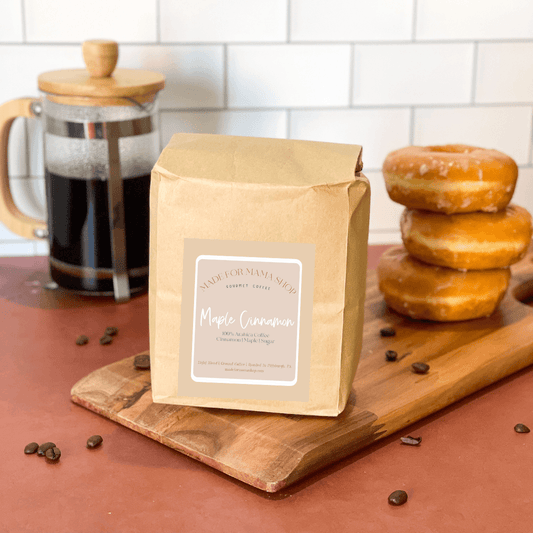 Maple Cinnamon | Whole Bean Gourmet Coffee - Made for Mama Shop